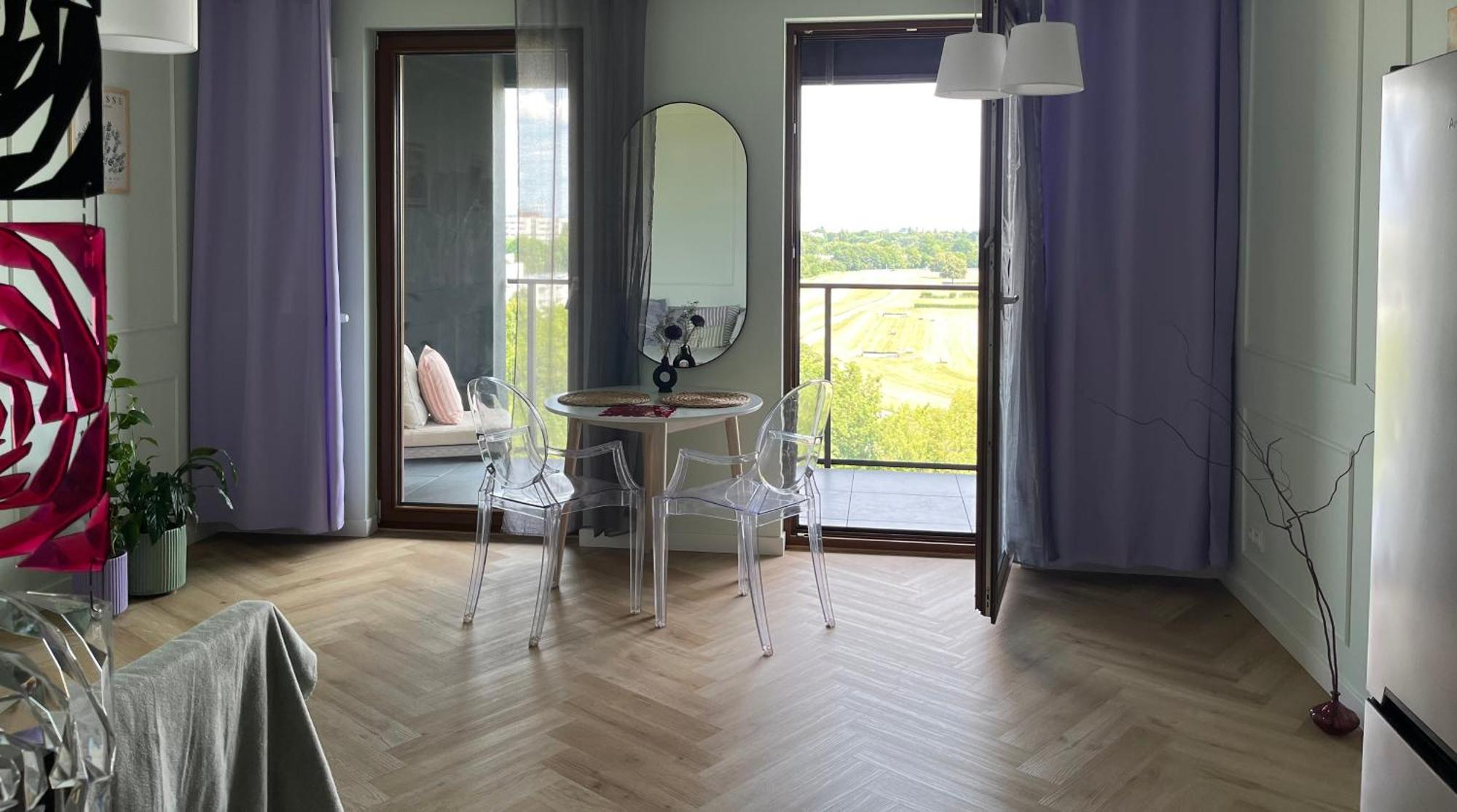 Warsaw Airport Wyscigi - City And Green View Apartment With Underground Garage Buitenkant foto